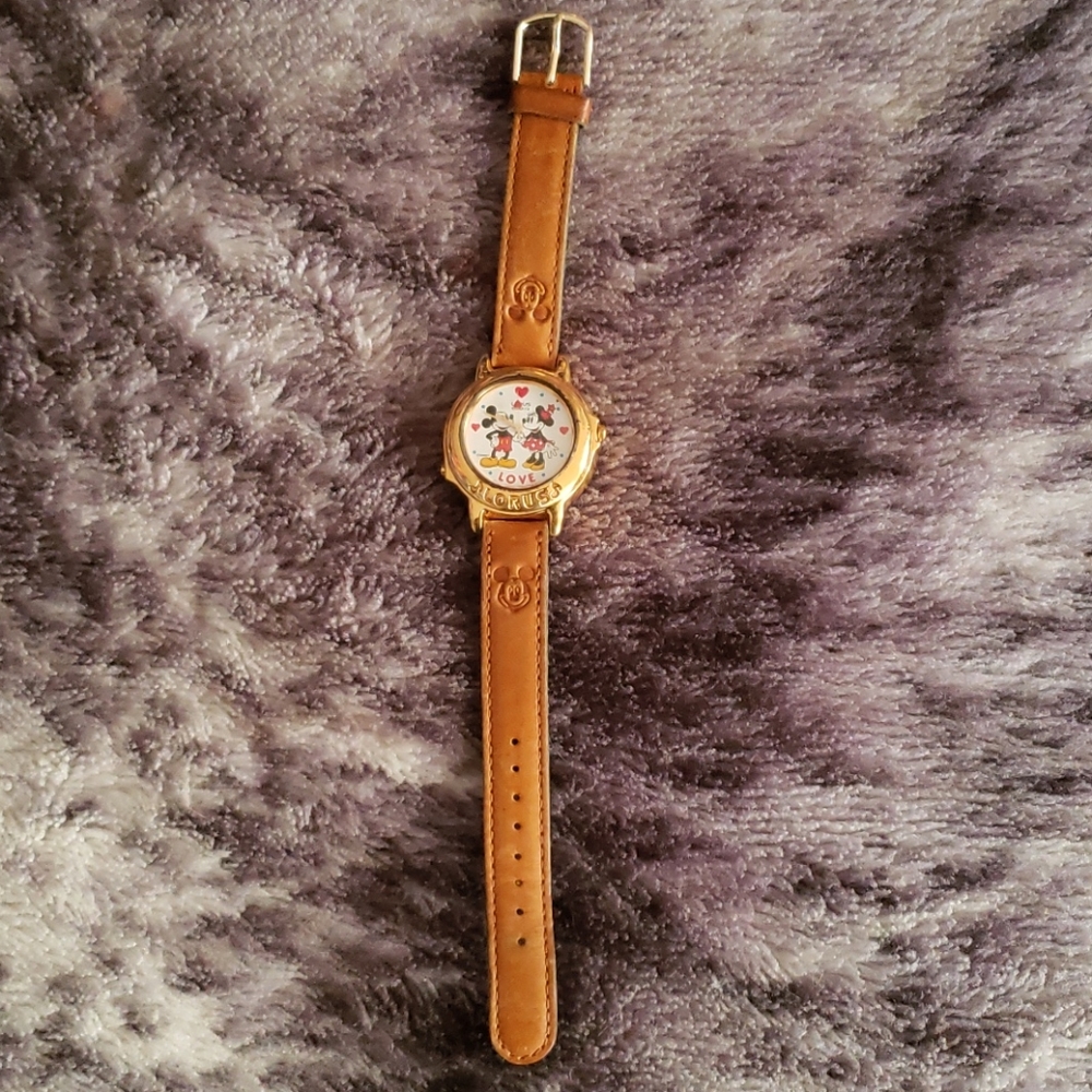 Vintage lorus musical mickey mouse watch